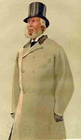 James Tissot Major General The Hon. James MacDonald, sketch for Vanity Fair,